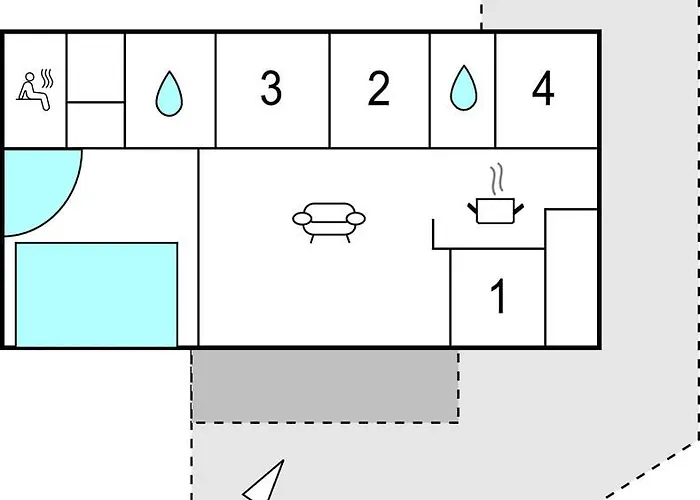 Pet Friendly In Henne With Sauna Henne Strand